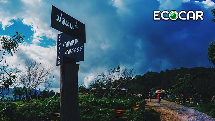 วิธีการเดินทางไปจากสนามบินเชียงใหม่ไปม่อนแจ่ม-ECOCAR-รถเช่าเชียงใหม่