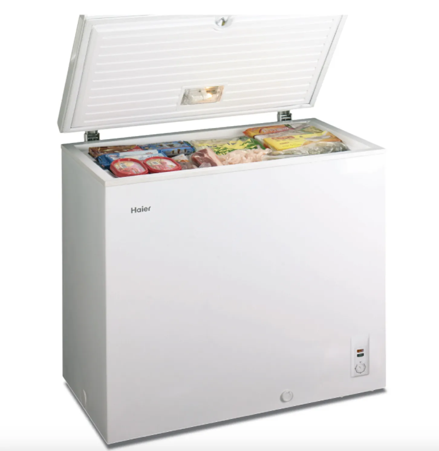 Haier box best sale freezer