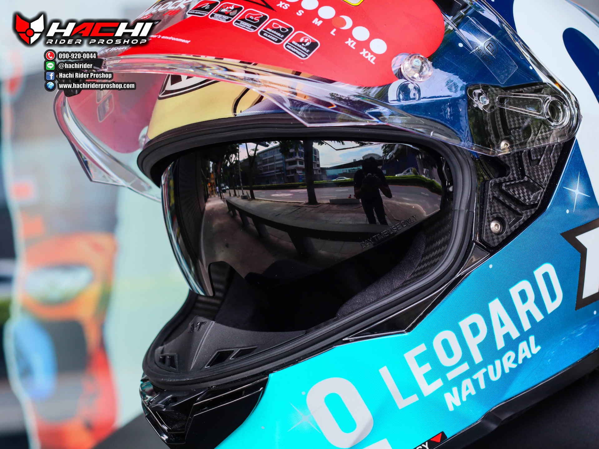 KYT R2R Max Foggia Mugello 2022 Replica Helmet Produktbild-Vorschau 13