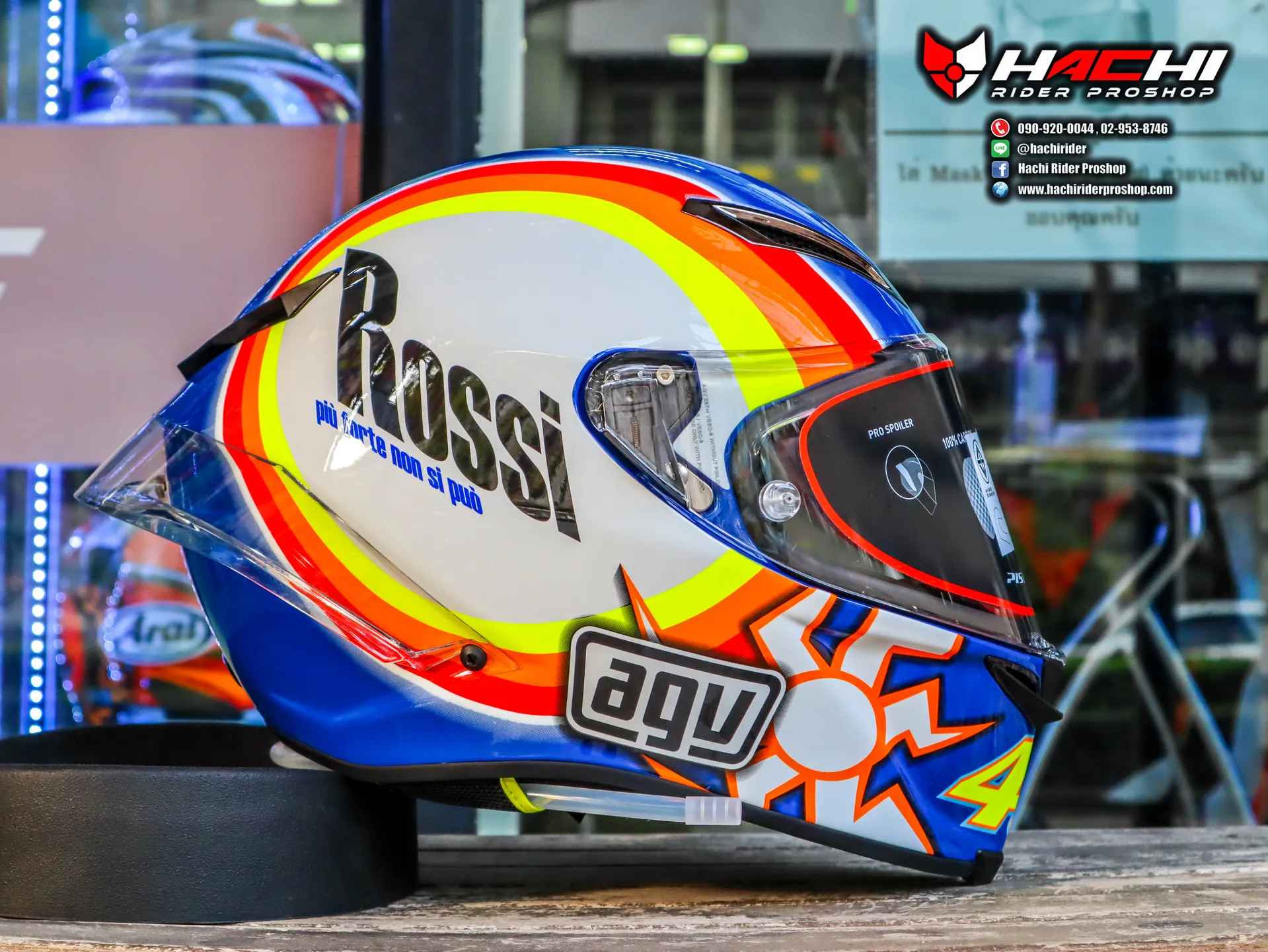 Agv pista gp rr winter top test 2005