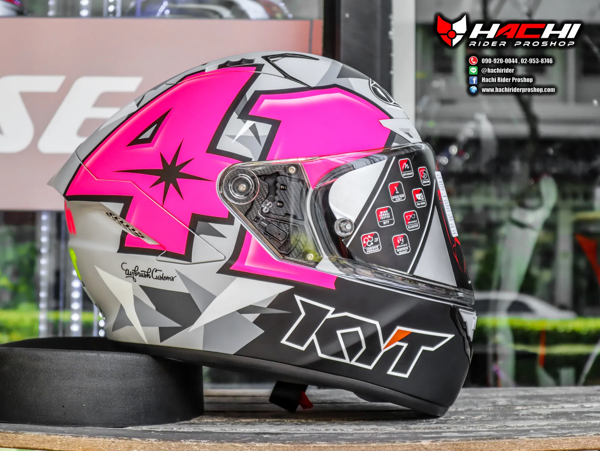 KYT NX Race Espargaro 2019 Matt Gray Replica