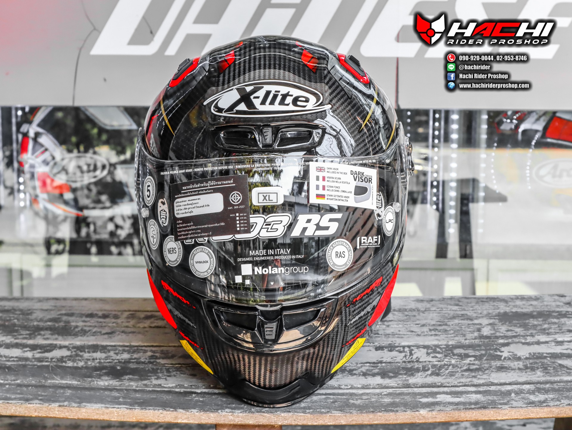 X-Lite X-803 RS Carbon Helm - Leicht Und Sicher