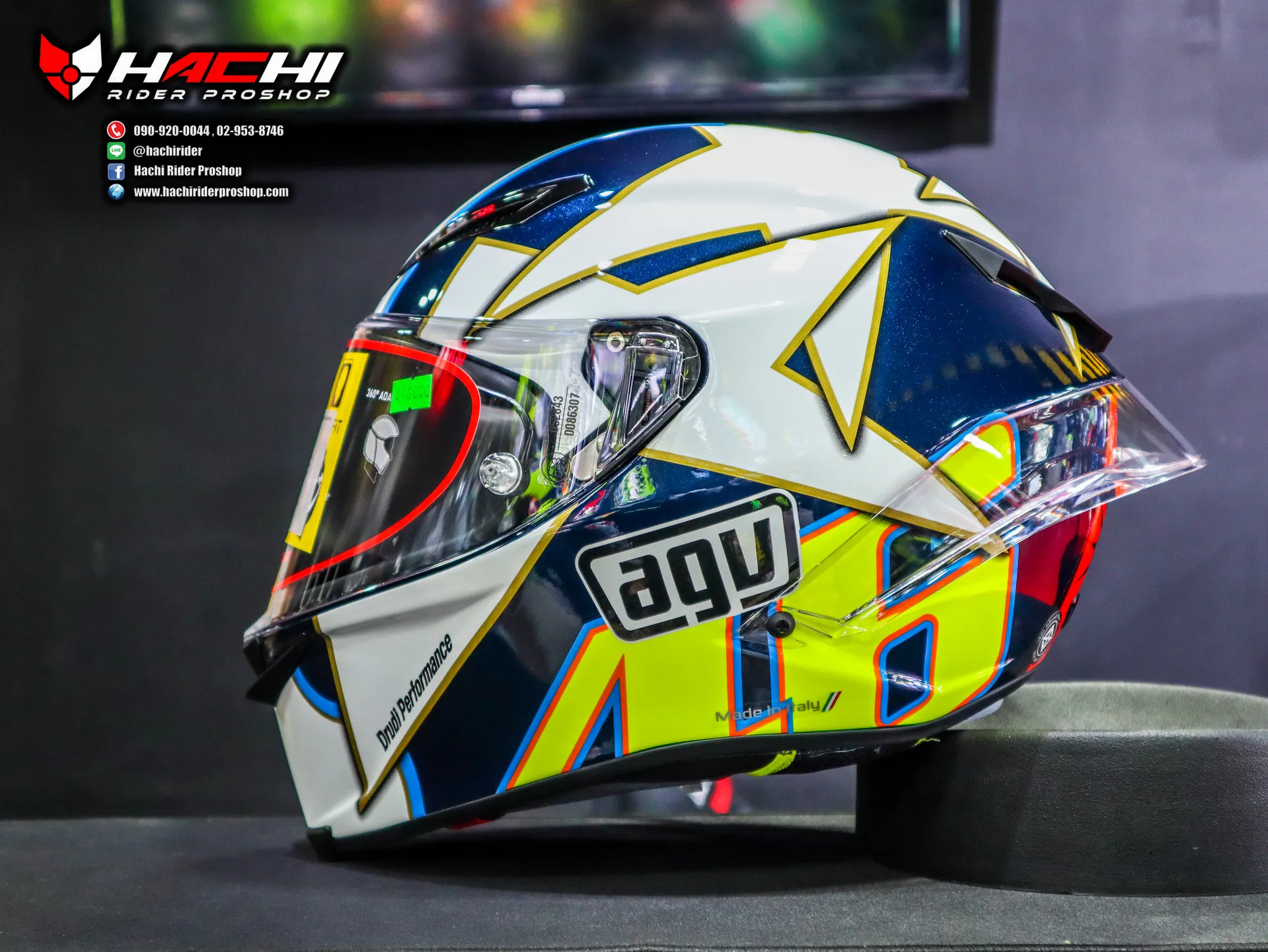 AGV Pista GP-RR: World Title 2003 (Limited 2,003 ใบ)