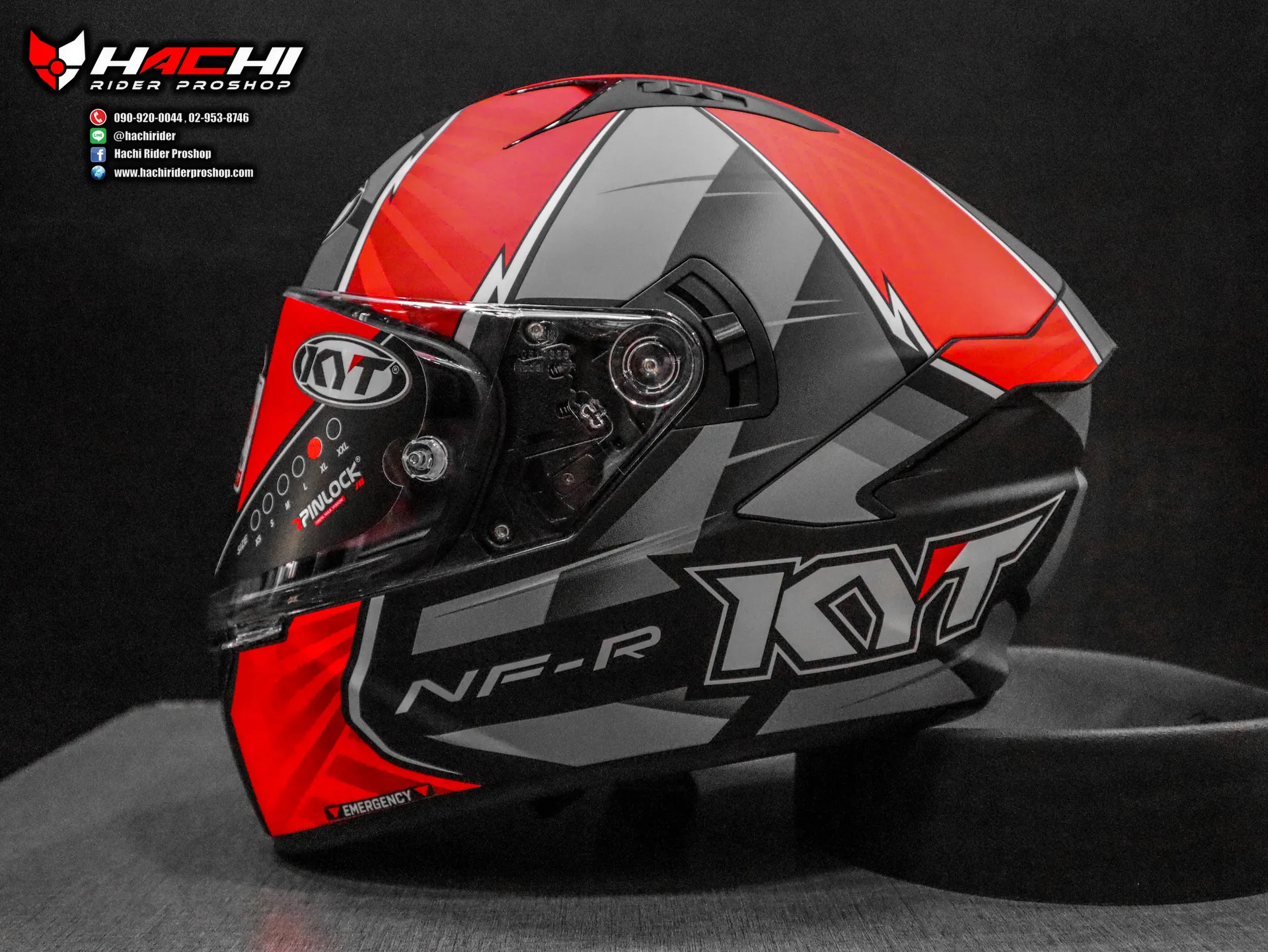 セキュリティ・セーフティ KYT NF-R XAVI FORES 2021 REPLICA KYT NFR Xavi Fores 2021 Replica - Gear and Throttle House
