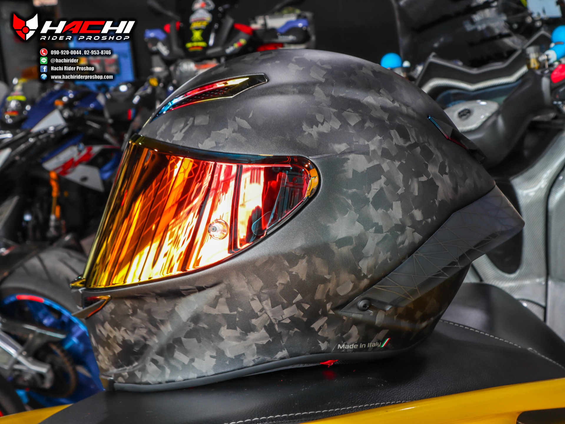 AGV Pista GP RR 閃か 75anniversary ピスタGP ANNO