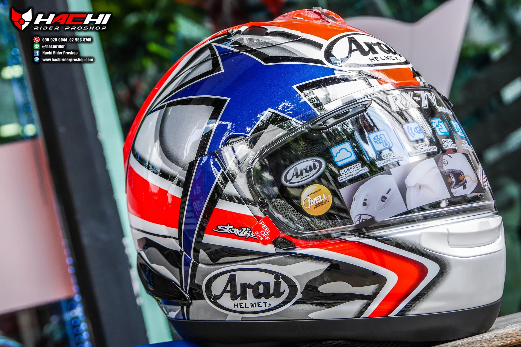 (希少&カスタム有)Arai アライ RX-7X HAYDEN LAGUNA CORSAIR-X | Hayden Laguna | Arai