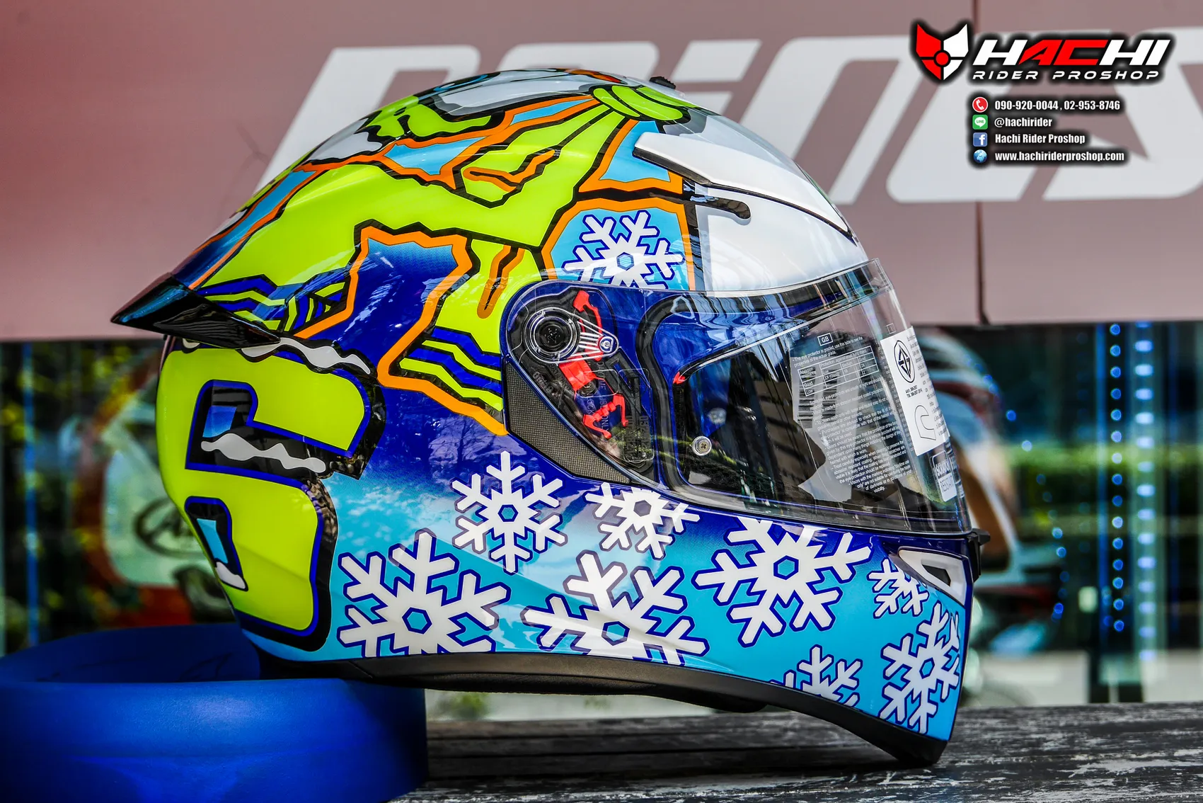 Agv pista winter test 2016 top