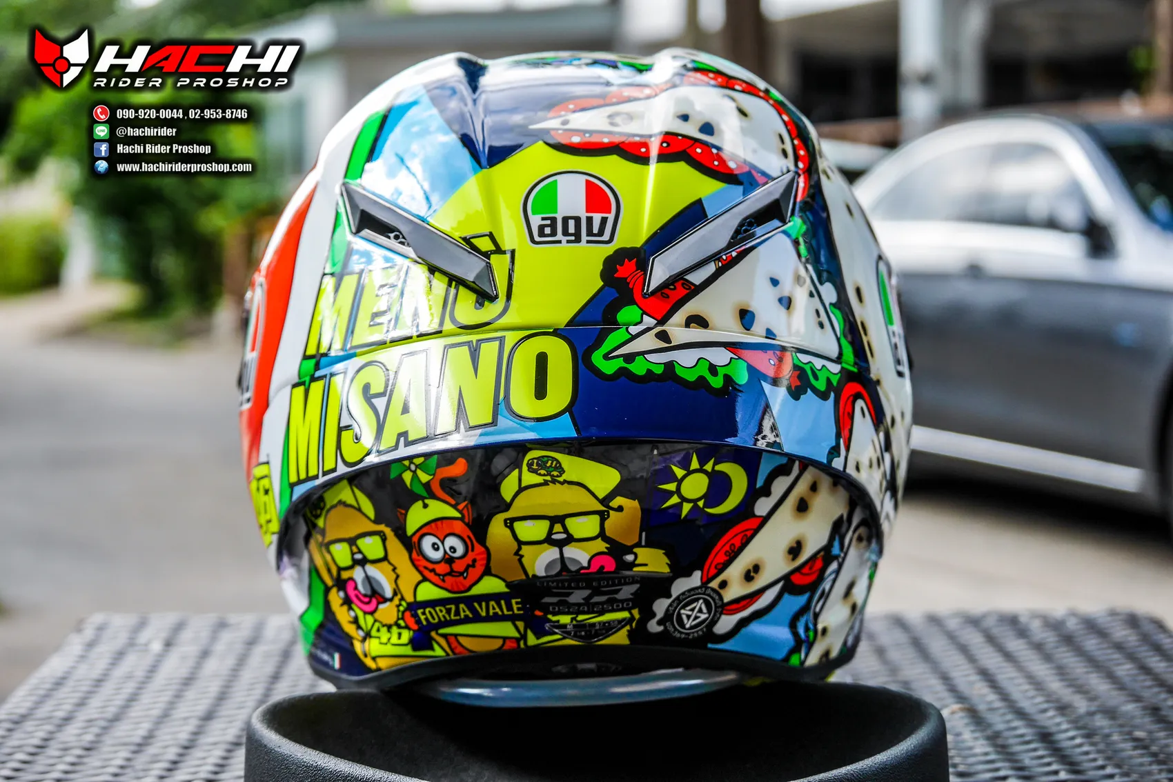 Agv pista gp clearance rr rossi misano 2019