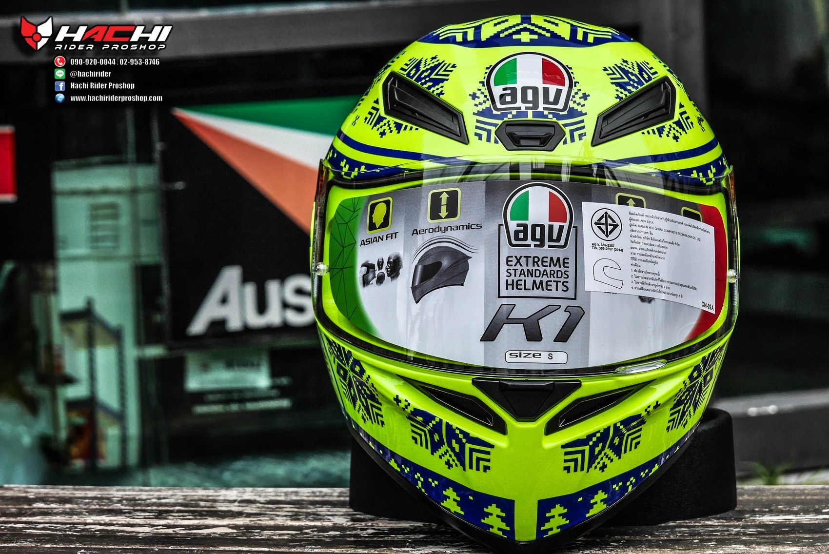 AGV K1 WINTER TEST 2015 Asian Fit L