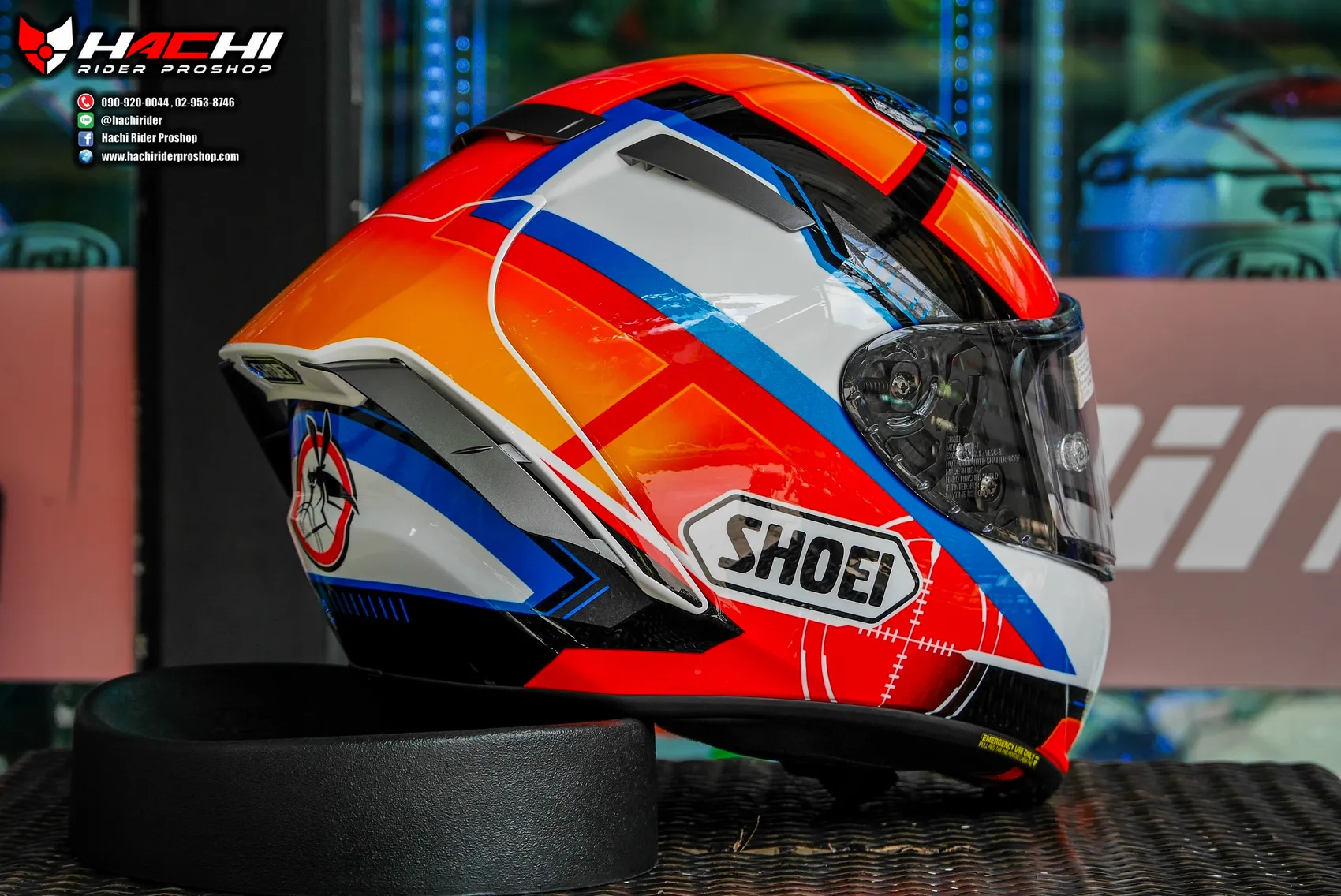 Shoei x spirit sales 3 de angelis