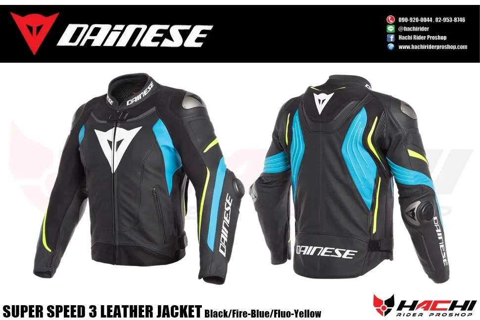 Dainese super speed 3 leather jacket sales