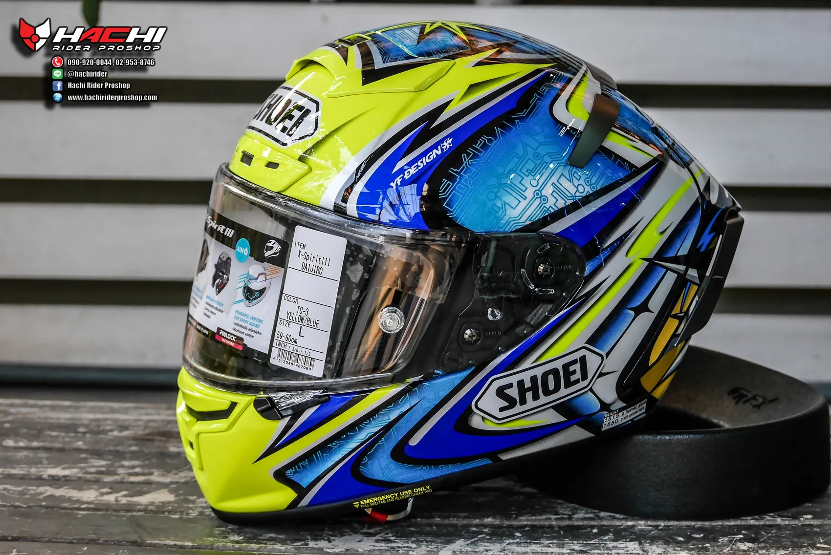 Shoei x spirit sales 3 daijiro tc3