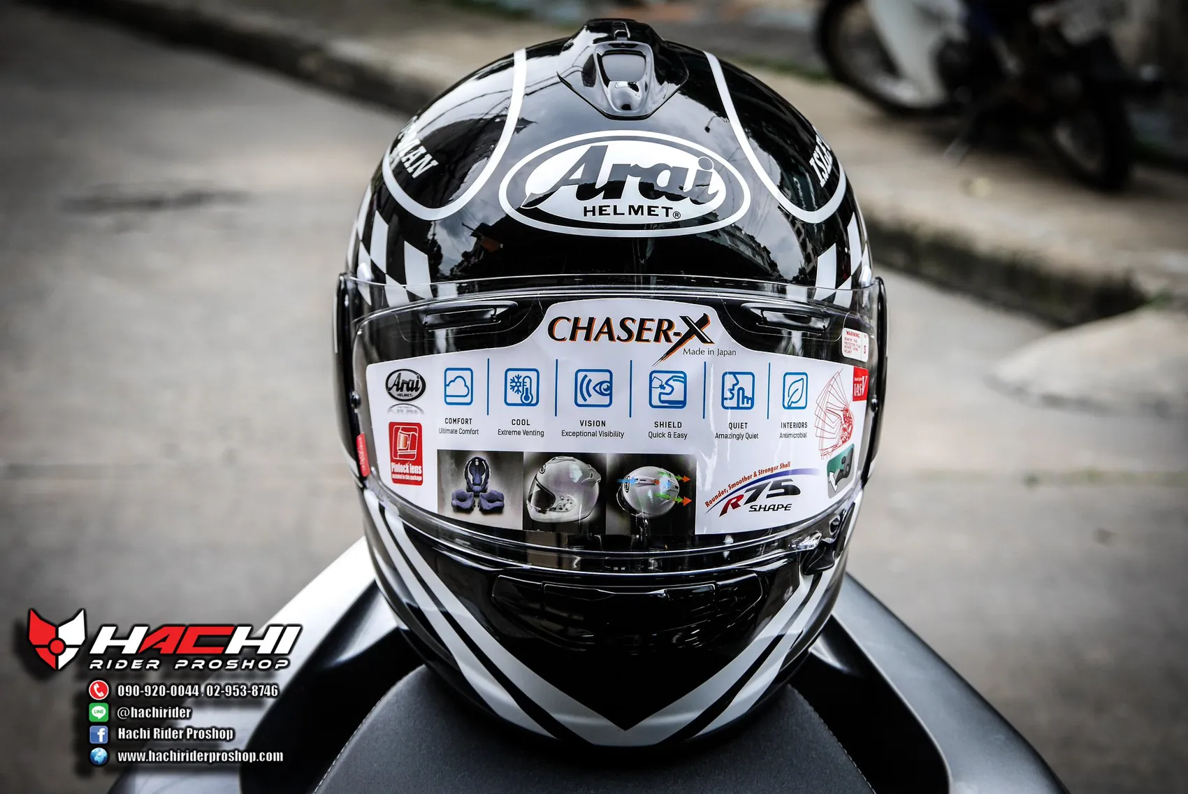 Arai chaser x clearance classic tt