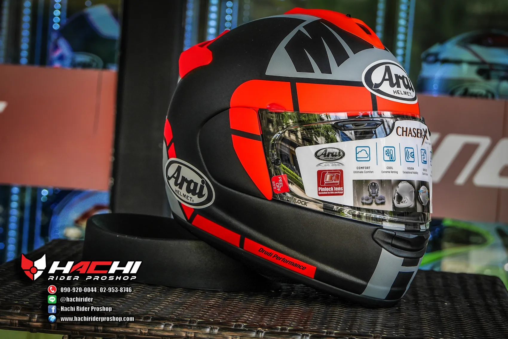 ARAI Chaser X Maverick GP