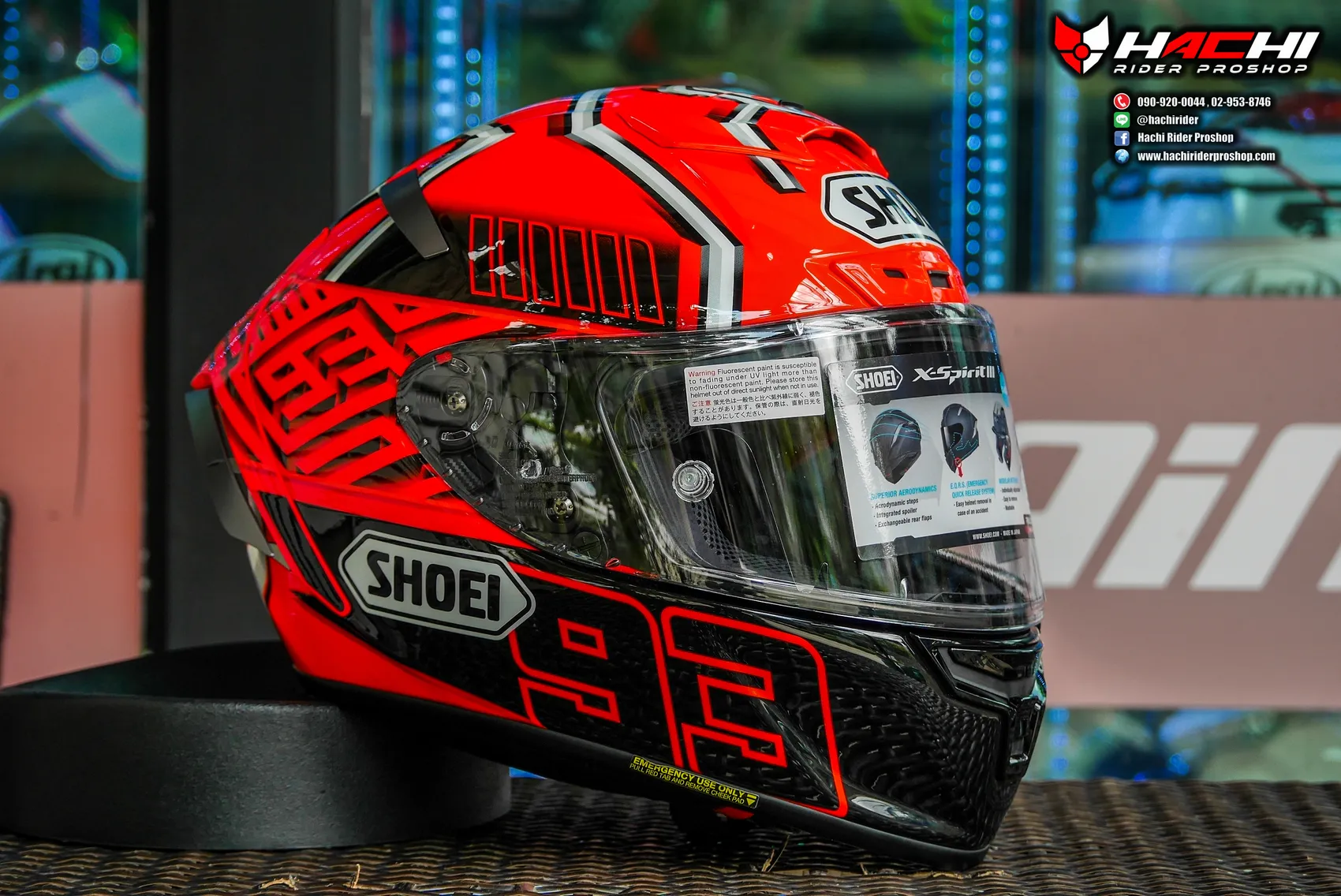 Shoei x hot sale spirit 3 93