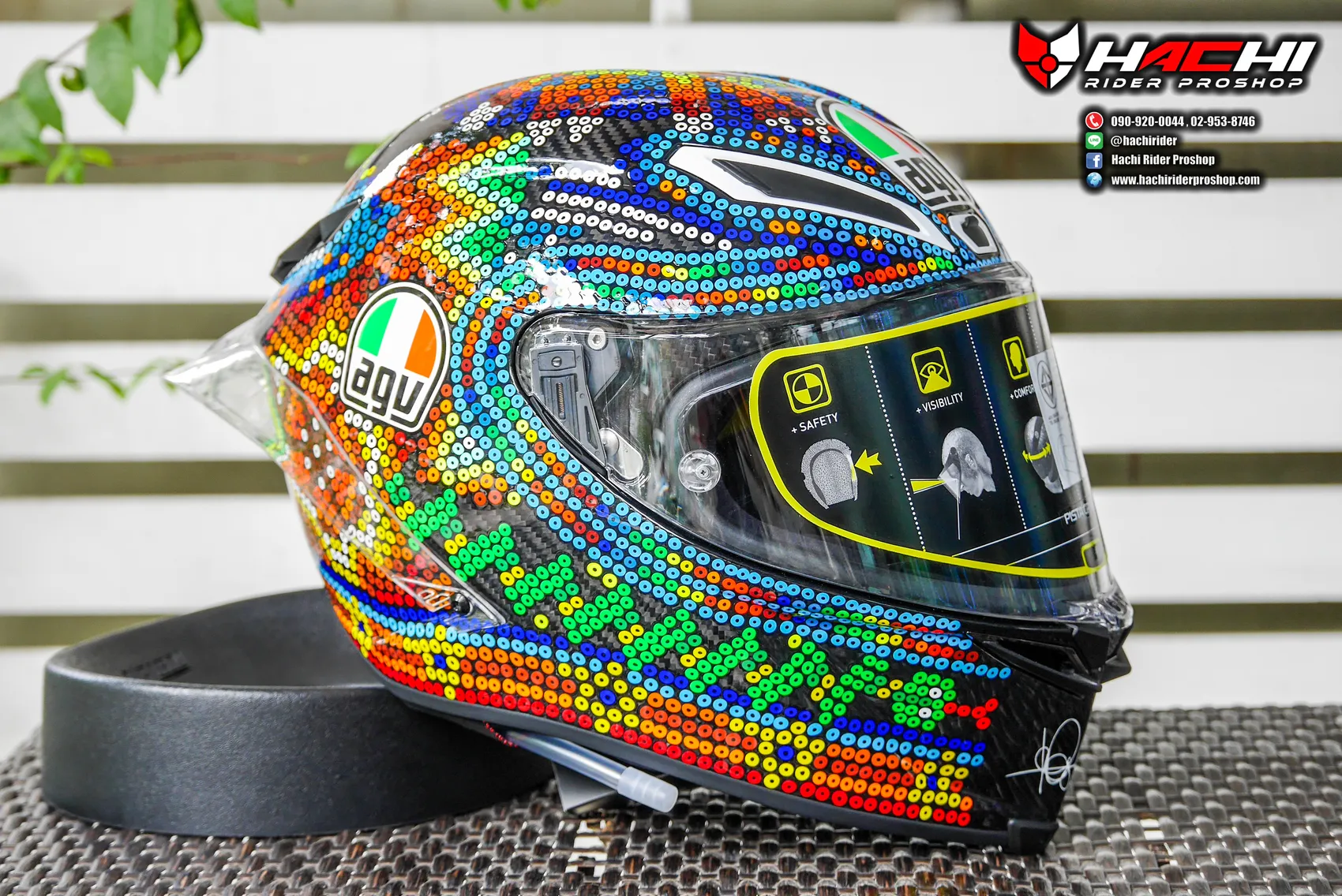 Agv pista cheap winter test 2018