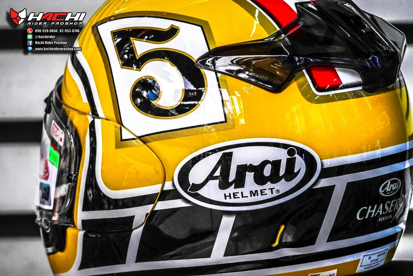 Arai chaser x edwards best sale legend yellow