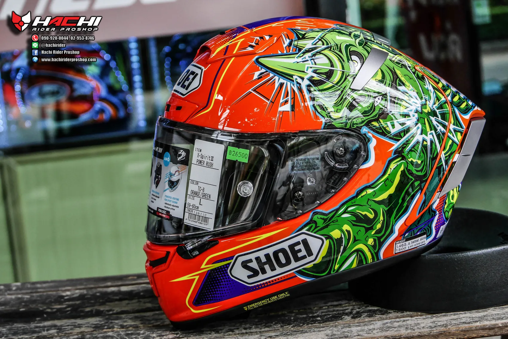 Shoei x spirit 3 power rush clearance