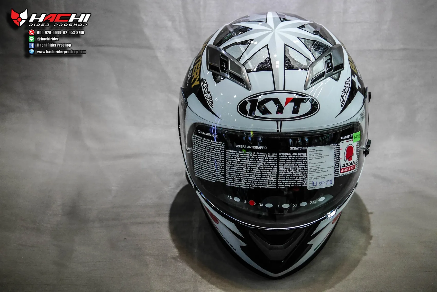 KYT: Falcon - Aleix Espargaro Replica GunMetal