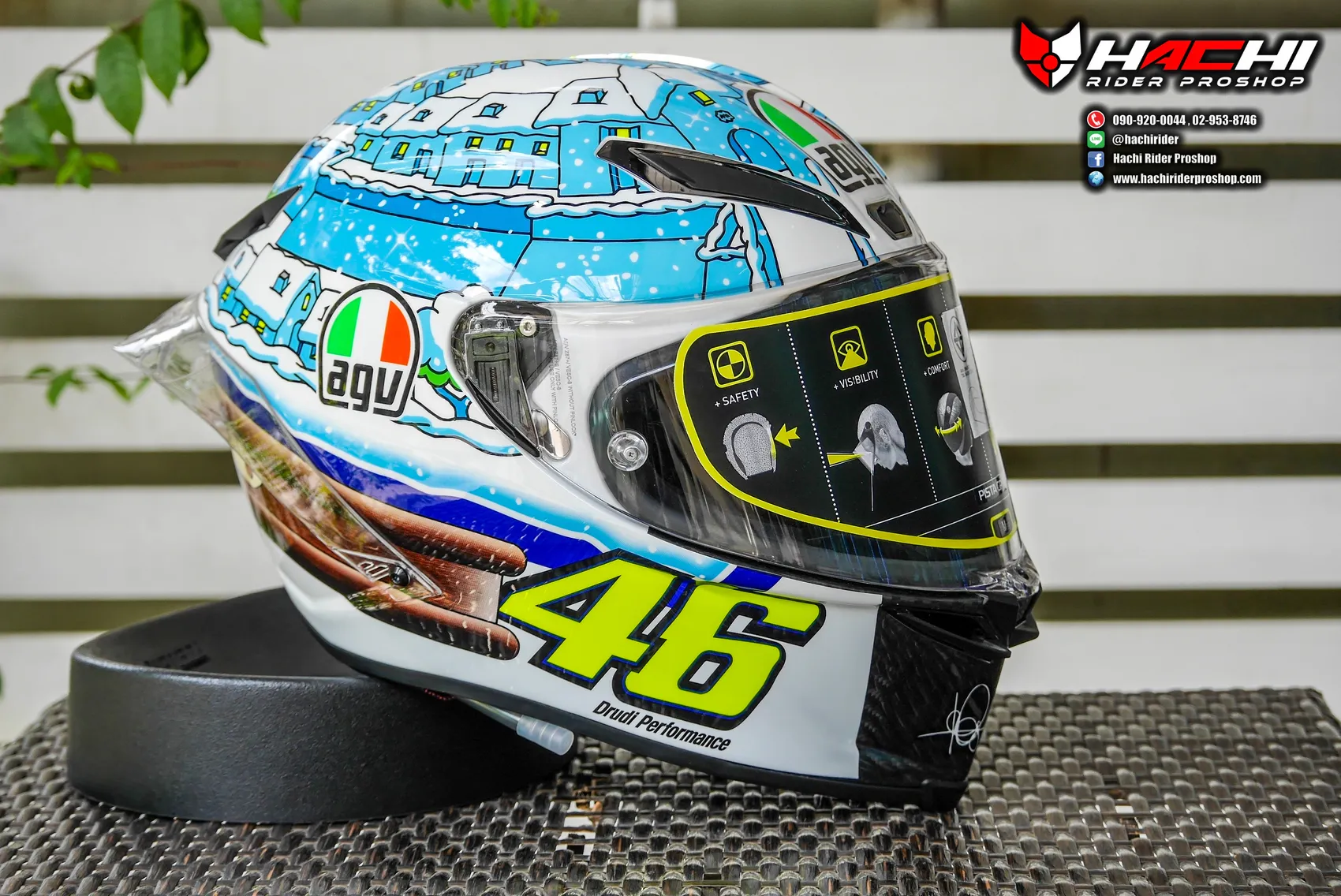 Agv pista sale winter test 2017