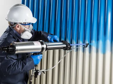 Nordson-EFD-HSS-Spray-System-Corrugated-Roof-Panel