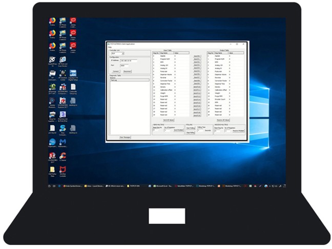 Nordson-EFD-PCP-UltimusPlus-Client-Application-Open-Laptop