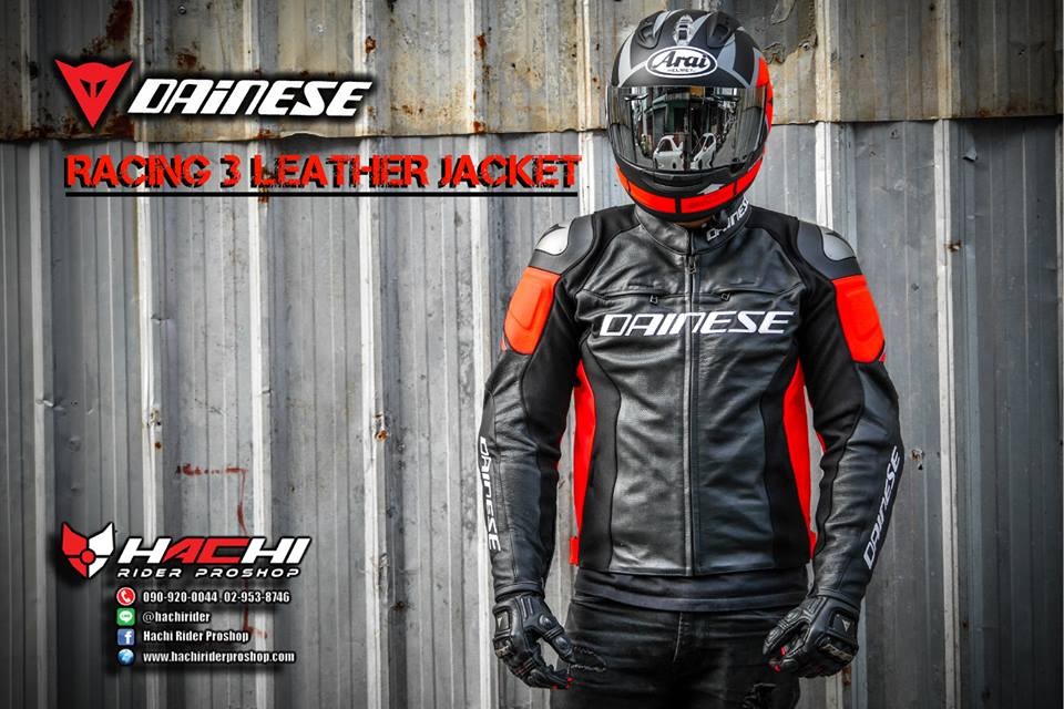 Racing 3 leather jacket store