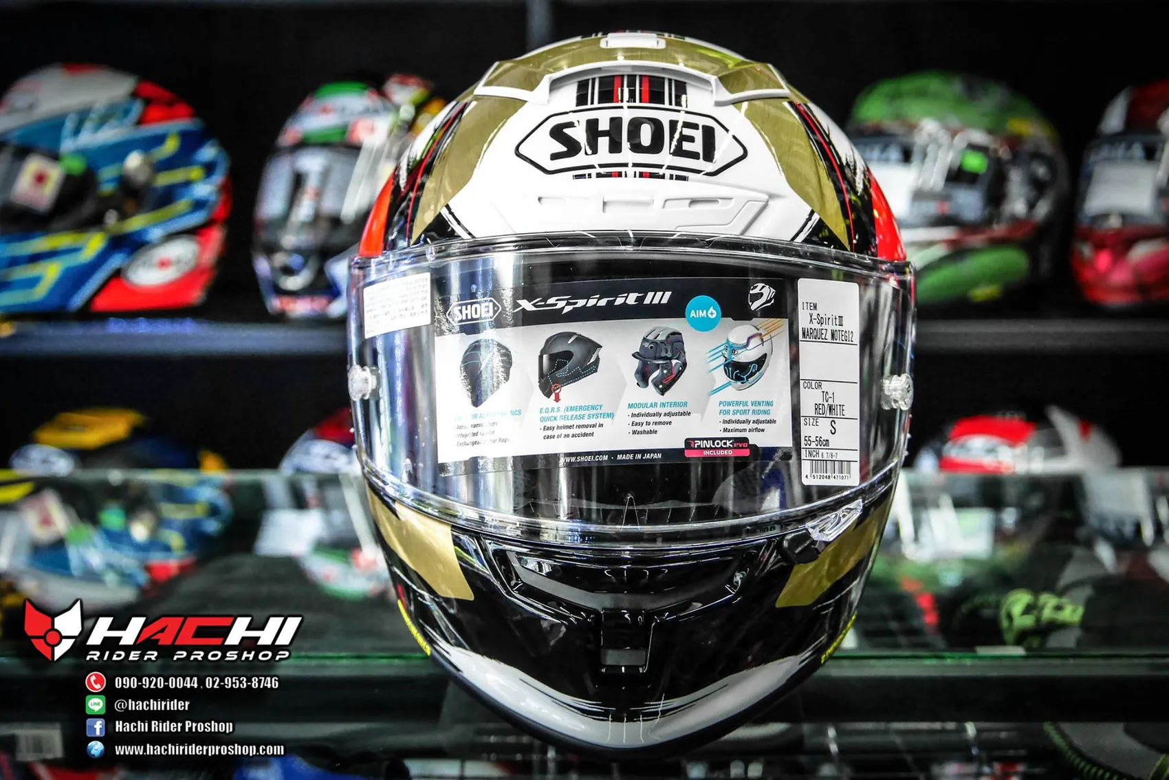 Shoei x spirit 3 marquez motegi 2 discount