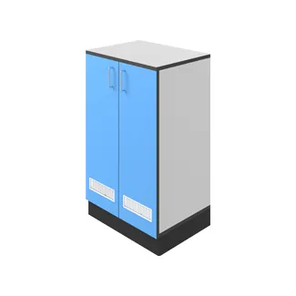 SHOECABINETW600D450H1000WOODDOORWITHAIRGRILL