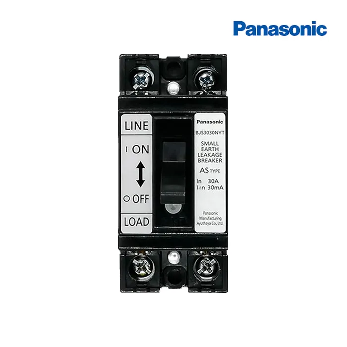 เบรกเกอร์-Panasonic-ชนิด-2-โพล-(กันดูด)