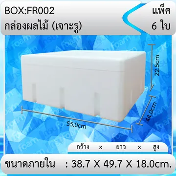 กล่องผักเจาะรู