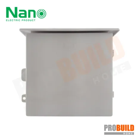 ตู้พลาสติกกันฝนมีหลังคาNANOสีขาว102(11