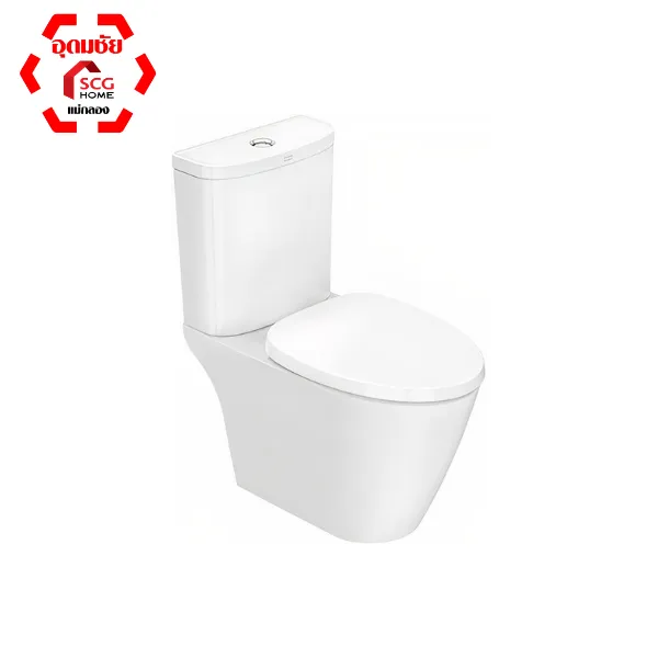 สุขภัณฑ์สองชิ้นรุ่นTF-2407SC-WT-0