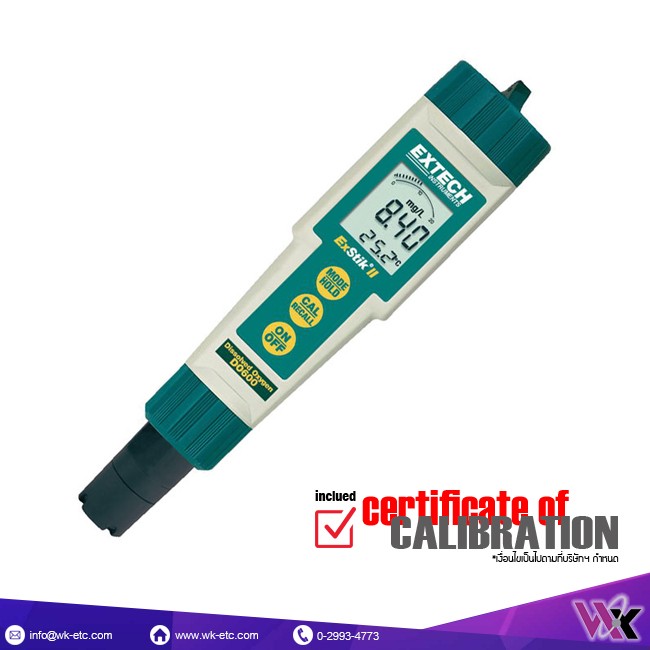 EXTECH DO600 Waterproof ExStik® II Dissolved Oxygen Meter