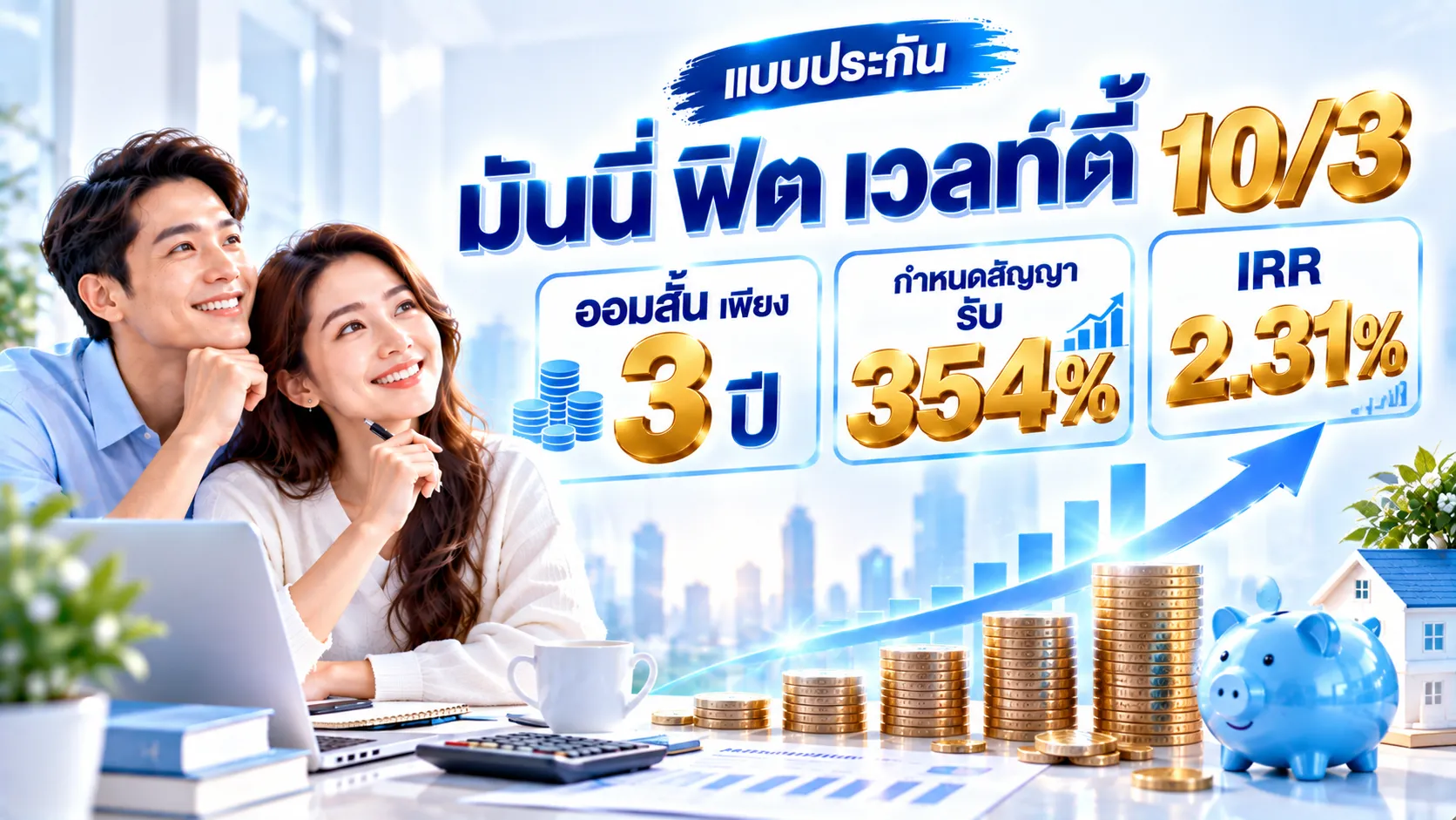 มันนี่ฟิตเวลท์ตี้10:3D