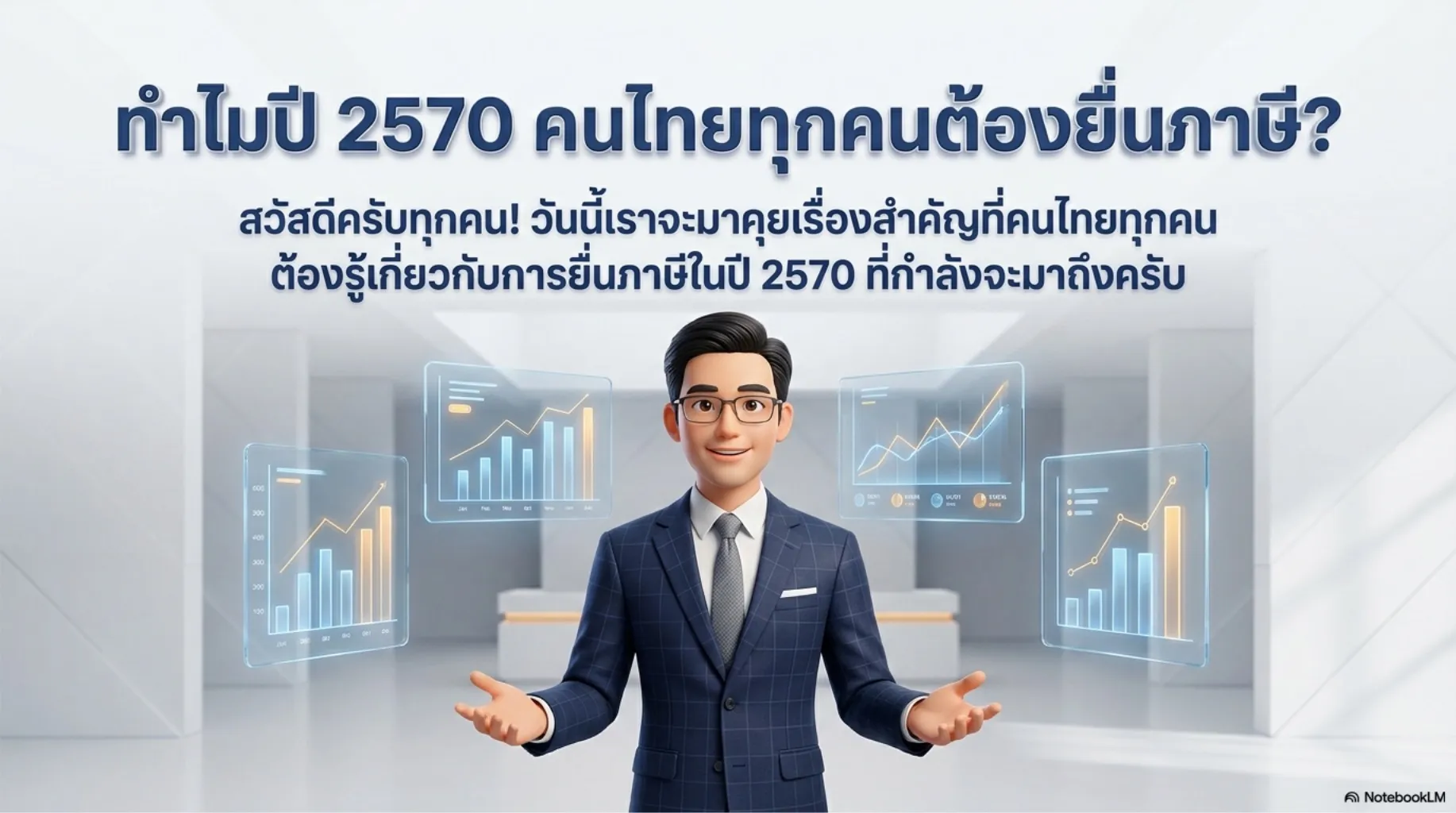ไทย'ทุกคน'ต้องทำการยื่นภาษีเงินได้1