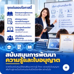 สนับสนุนเส้นทางสู่ตัวแทนมืออาชีพ