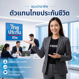 แนะนำอาชีพตัวแทนไทยประกันชีวิต