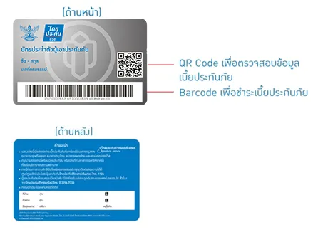 บัตรผู้เอาประกันไทยประกันชีวิต