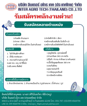 ประกาศรับสมัครงานหลายตำแหน่งcopy2