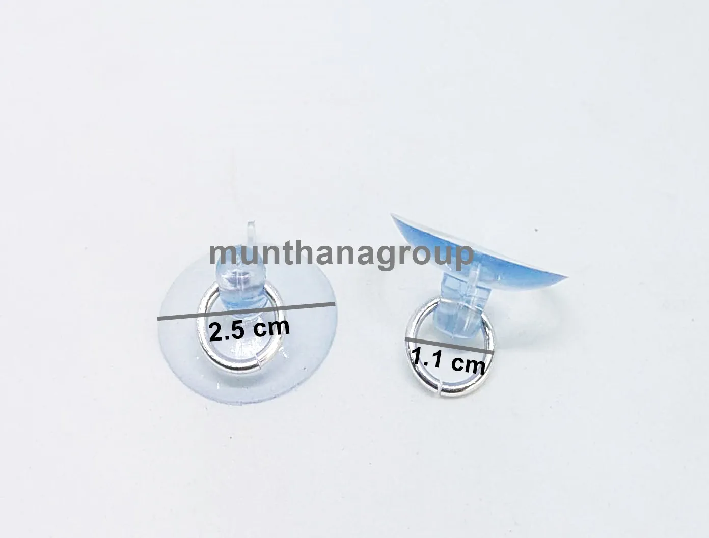 จุ๊บห่วงอลูมิเนียม 25 มิล (100 ชิ้น)