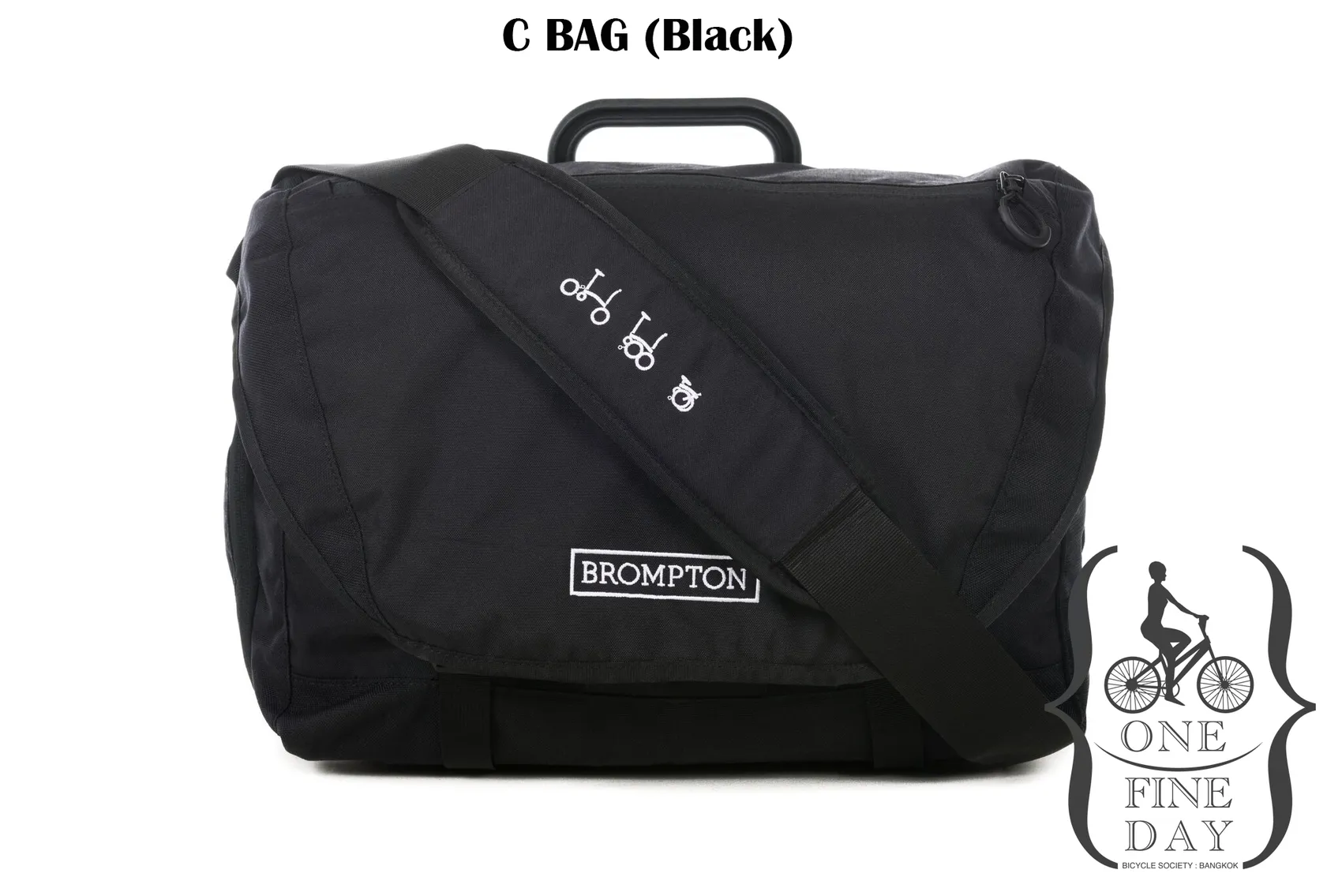 Brompton c hot sale bag black