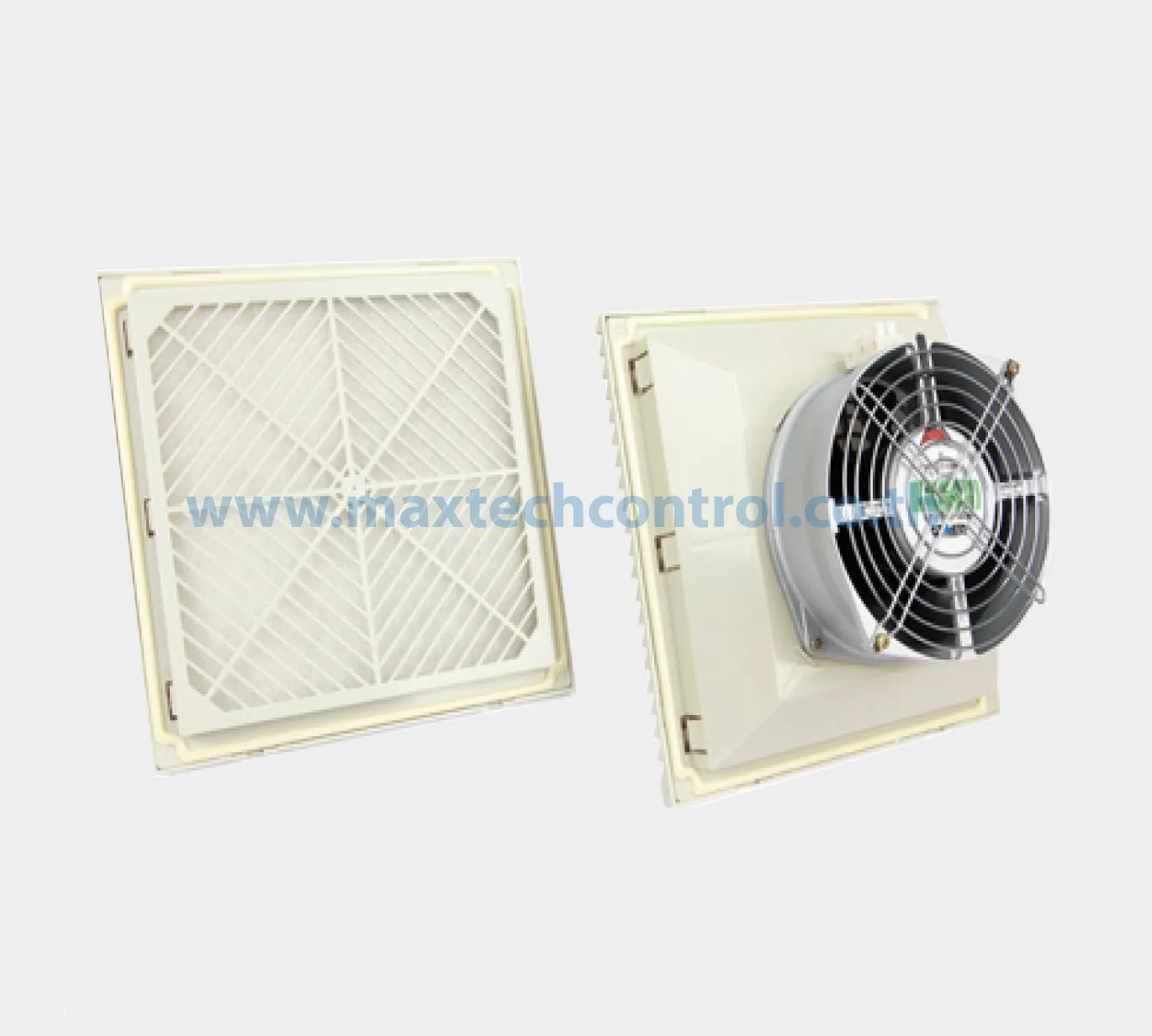 Ventilation fan clearance with filter