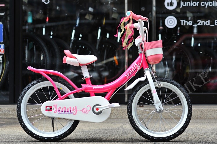 THE2ndBIKE-จักรยานเด็ก-16นิ้ว-ROYALBABY-สีชมพู