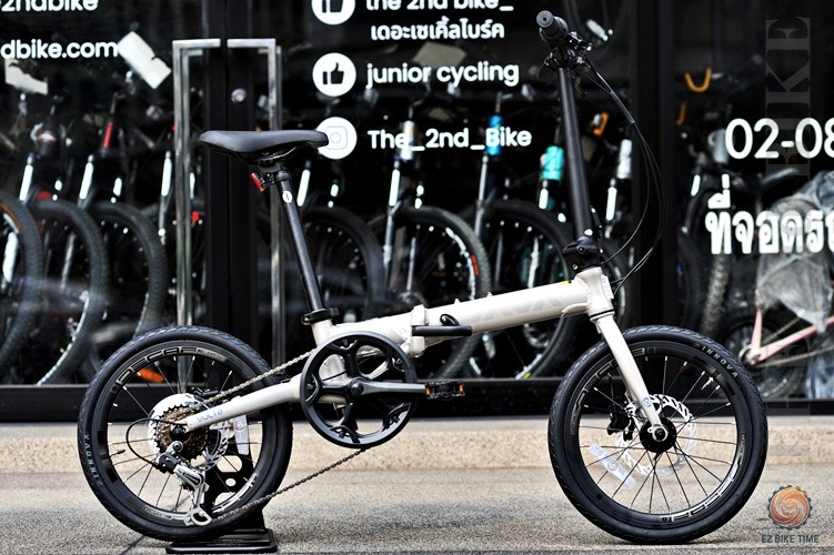 จักรยาน-พับได้-JAVA-X2-VOLTA-16นิ้ว-สีTITANIUM