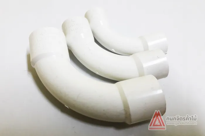 ข้องอPVC90องศาขาว-SCG