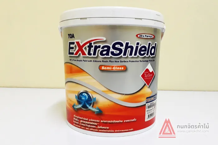 สีกันชื้นเทฟล่อนกึ่งเงา-TOAExtrashield
