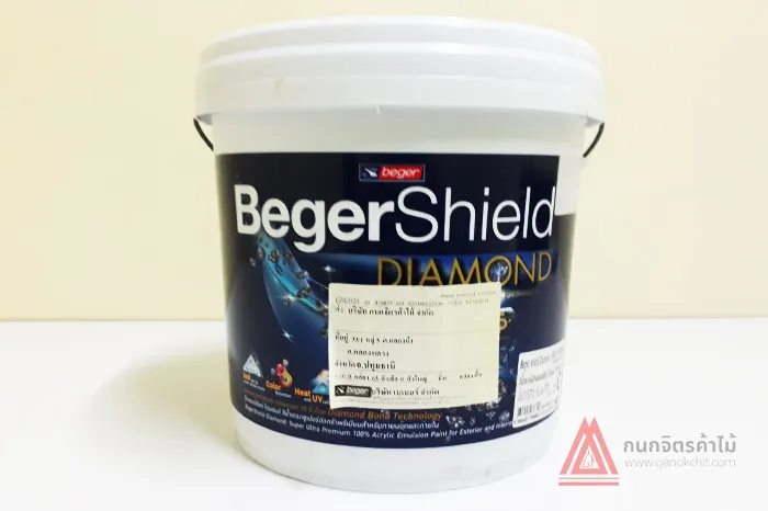 สีน้ำอะคลิลิกชนิดกึ่งเงา-Beger