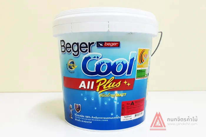 สีน้ำอะคลิลิกภายนอกชนิดด้าน-Beger