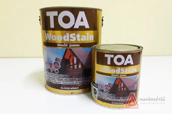 สีย้อมไม้ชนิดเงาWoodstain-TOA